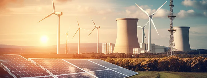 Solar and wind renewable energy projects